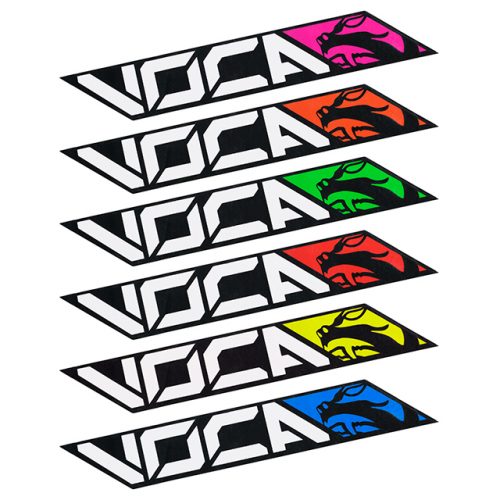 voca racing new logo sticker pink red green orange blue yellow